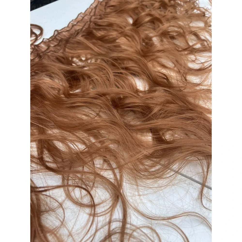 Medium Auburn Brown Hair Extensions Human Hair 6 Pc 12,14,16,18